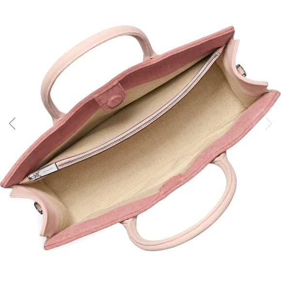 Michael Kors Scarlett Medium Denim Satchel Bag - Picture 3 of 16